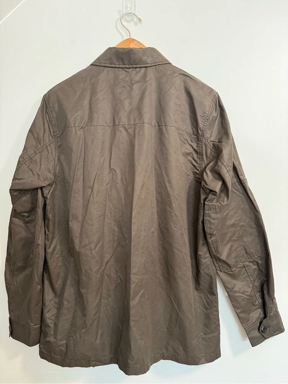 Banana Republic Water-Resistant Waxed Cotton Field Jacket 746130